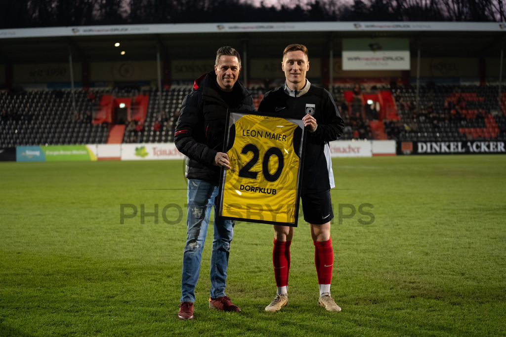 SG Sonnenhof Grossaspach vs. TSV Steinbach Haiger, Fussball, Regionalliga Suedwest, 25. Spieltag, 20.03.2026 | Leon Maier (SG Sonnenhof Großaspach, #20),SG Sonnenhof Grossaspach vs. TSV Steinbach Haiger, Fussball, Regionalliga Suedwest, 25. Spieltag, 20.03.2026Foto: photosbyphips/Philip Ziegler