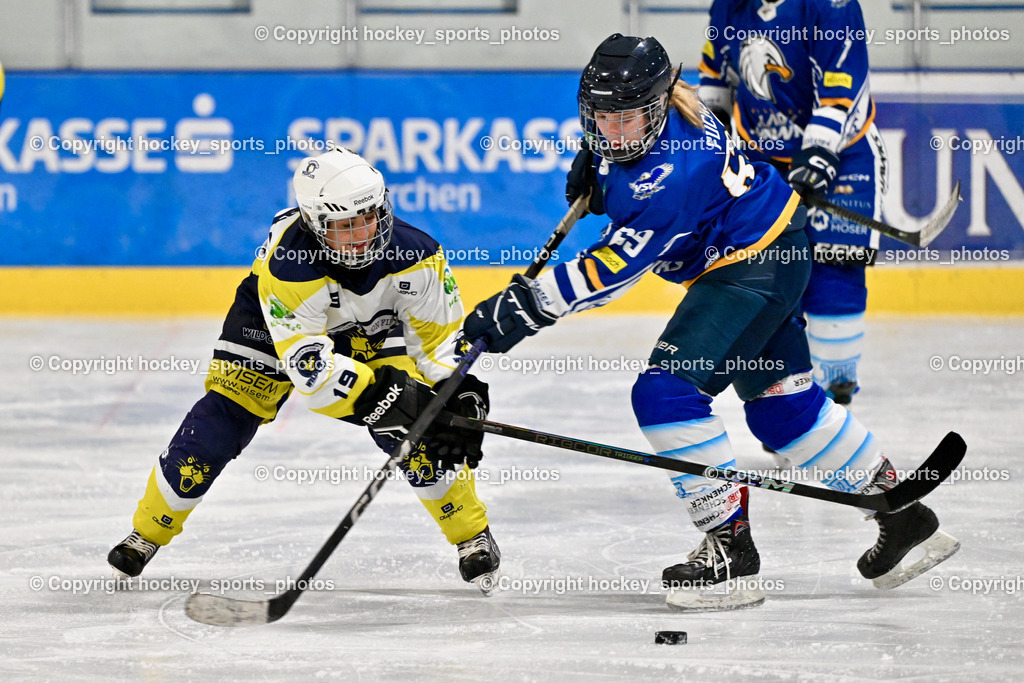 LADY HAWKS vs. WILDCATS PATERNION | #19 Knes Julia WILDCATS PATERNION, #69 Fuchs Sofia LADY HAWKS, LADY HAWKS vs. WILDCATS PATERNION, LADY HAWKS vs. WILDCATS PATERNION am 12.03.2025 in Steindorf (Ossiachersee Halle), Austria, (Photo by Bernd Stefan)