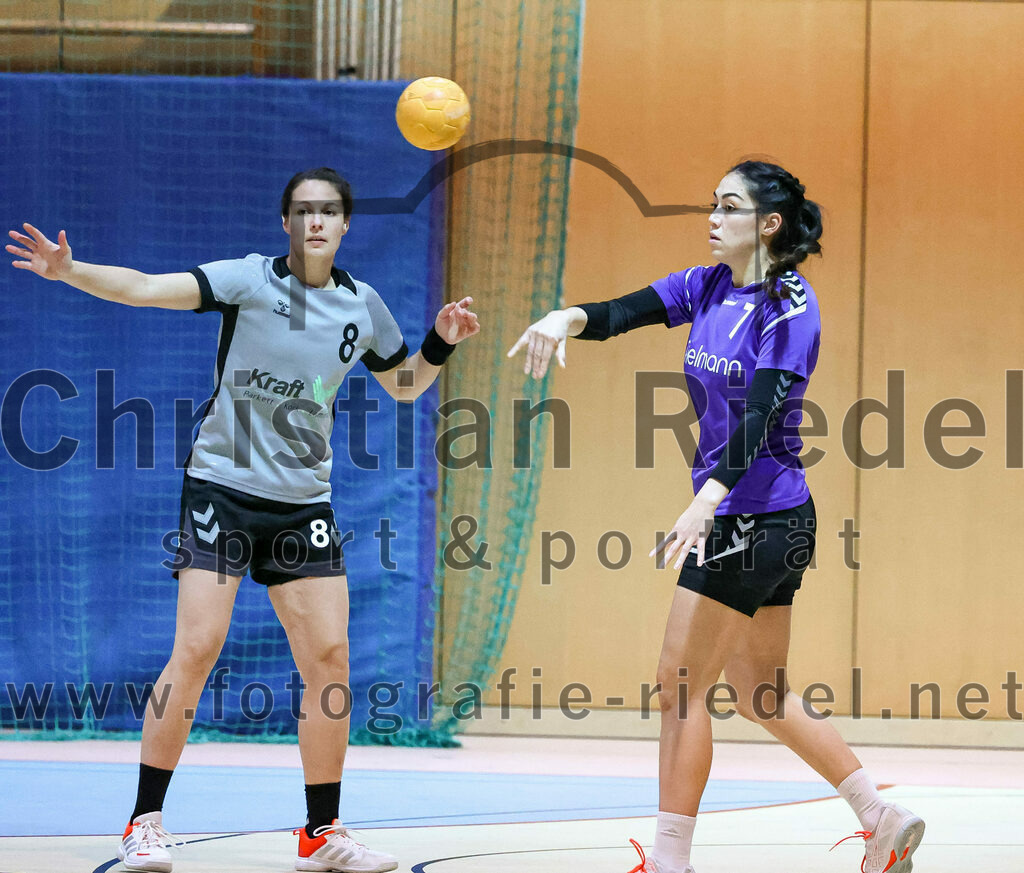 2022-11-12_020_SpVgg_Altenerding_II_gegen_SC_Kirchdorf | Erding, Deutschland, 12.11.2022:
Handball, Bezirksliga Frauen Altbayern 2022 / 2023, 5. Spieltag, SpVgg Altenerding II gegen SC Kirchdorf, Endergebnis: 24:19

Stefanie Chezzi (SC Kirchdorf, #8), Michelle Gruber (SpVgg Altenerding, #7)

Foto: Christian Riedel / fotografie-riedel.net