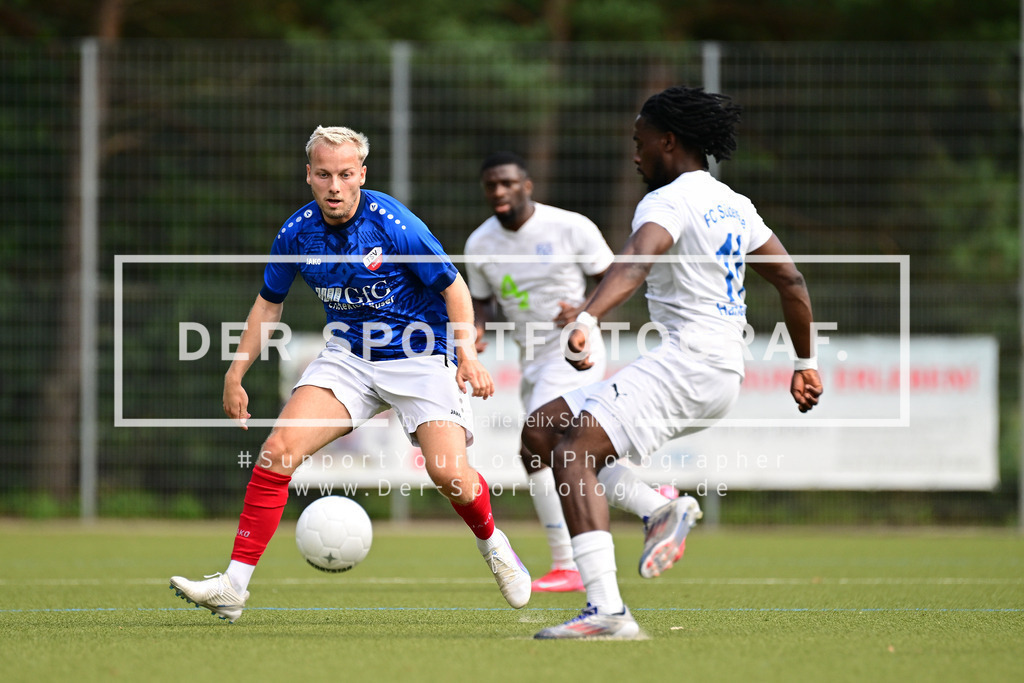 Fußball I Herren I Saison 2025-2026 I Oberliga I 1. Spieltag I FC Süderelbe - TSV Sasel I 72126 | Der Sportfotograf. - Realisiert mit Pictrs.com
