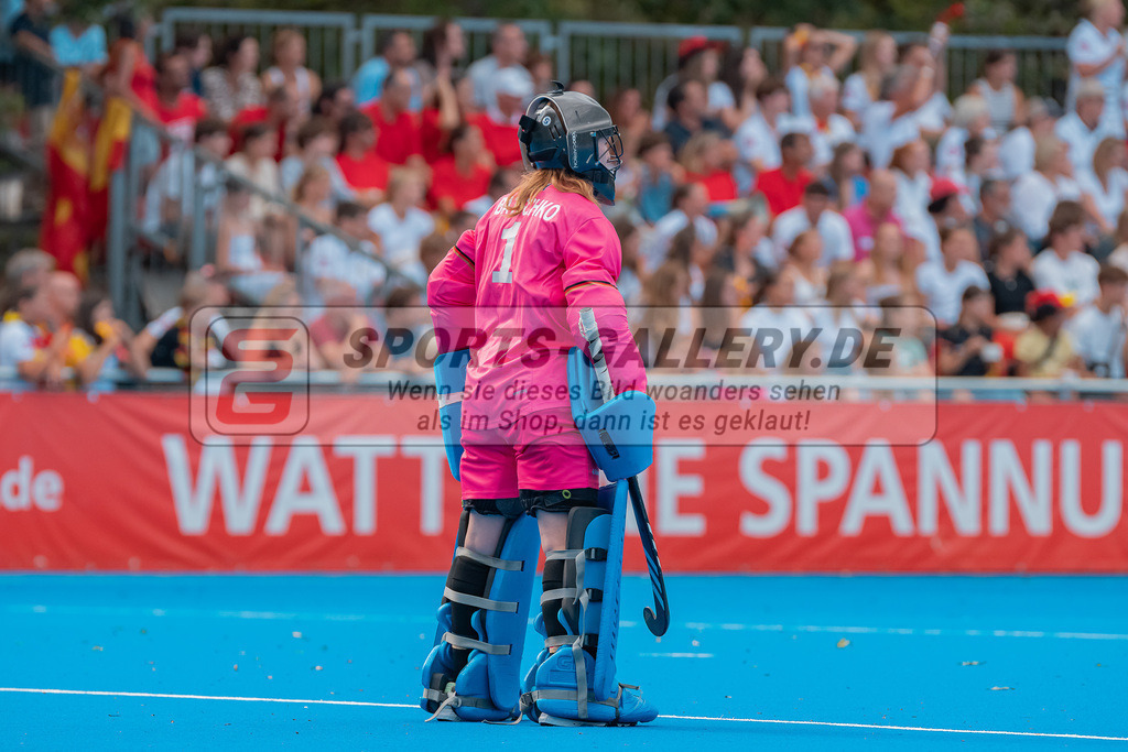 HK_20230715_102765 | Euro Hockey WU18 SF2 Spain vs Germany Championship Girls &amp; Boys am 15.7.2023 CHTC , Krefeld ,