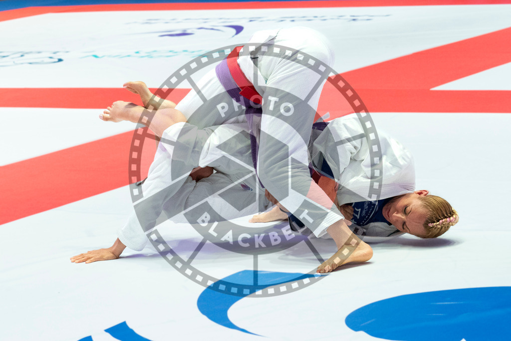 20231106PBB0268 | Fighters compete during the AJP World Master Championship in the Mubadala Arena in Abu Dhabi, Arab United Emirates, on November 6, 2023.