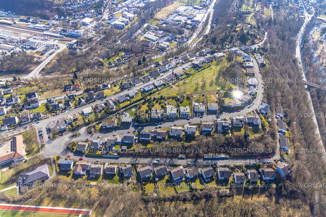 Arnsberg220302022 | Luftbild, Wohnsiedlung Am Stötchen, Bodelschwinghstraße und Alter Soestweg in Arnsberg, Sauerland, Nordrhein-Westfalen, Deutschland