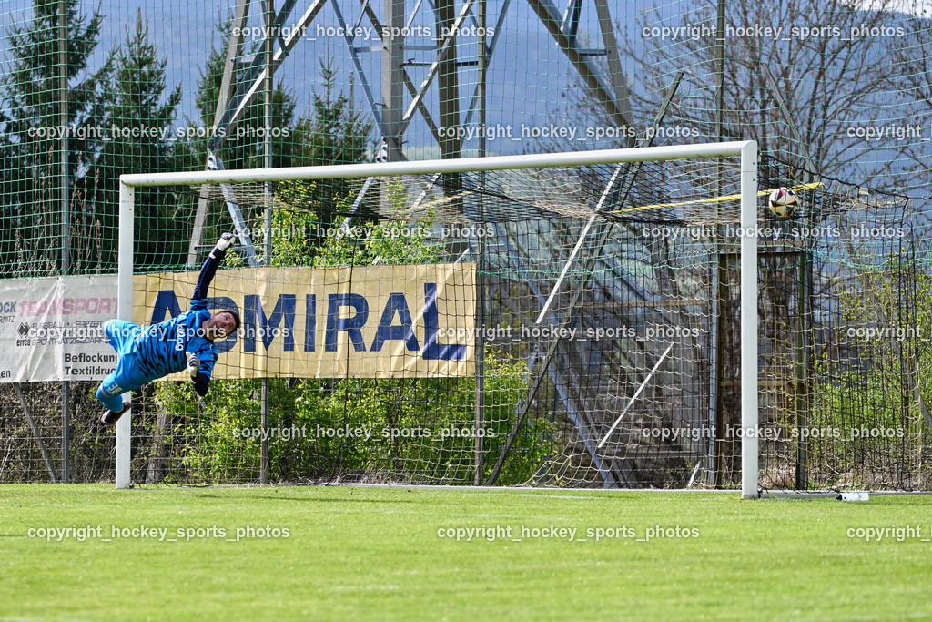 FC Faakersee vs. FC Dölsach | #38 Michael Lessiak FC Faakersee, Tor FC Dölsach, FC Faakersee vs. FC Dölsach, FC Faakersee vs. FC Dölsach am 20.04.2025 in Finkenstein (Sportplatz Finkenstein), Austria, (Photo by Bernd Stefan)