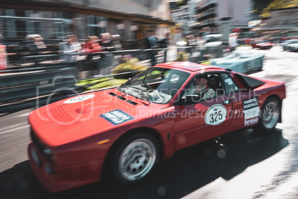 21. Arosa ClassicCar 2025 - 5. September 2025 | Rolf Krähenbühl aus Zug (SUI) in einem Lancia Rally 037 Stradale aus dem Jahre 1982 mit Startnummer 325 am Arosa ClassicCar 2025 in der Kategorie Sport Trophy..@arosaclassiccar, @arosa.official, #arosaclassiccar, #arosa, #76curves, #classiccarBild: Sportfotografie Markus Aeschimann | www.markus-aeschimann.ch - Realisiert mit Pictrs.com
