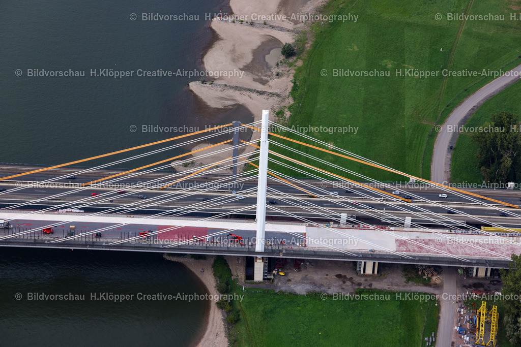 Luftbild-Rheinbrücke Duisburg-Neuenkamp-439A5742 | Luftbildfotografie und Luftbildfotograf Hermann Klöpper - Realisiert mit Pictrs.com