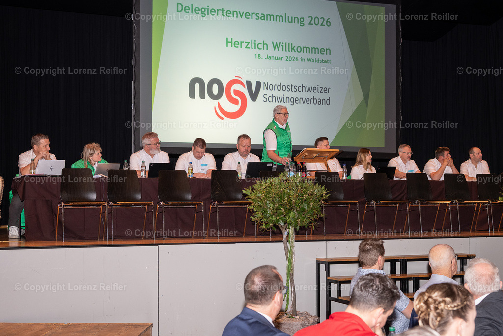 Schwingen -  NOSV DV 2026 | Waldstatt, 18.1.26, Schwingen - NOSV DV.