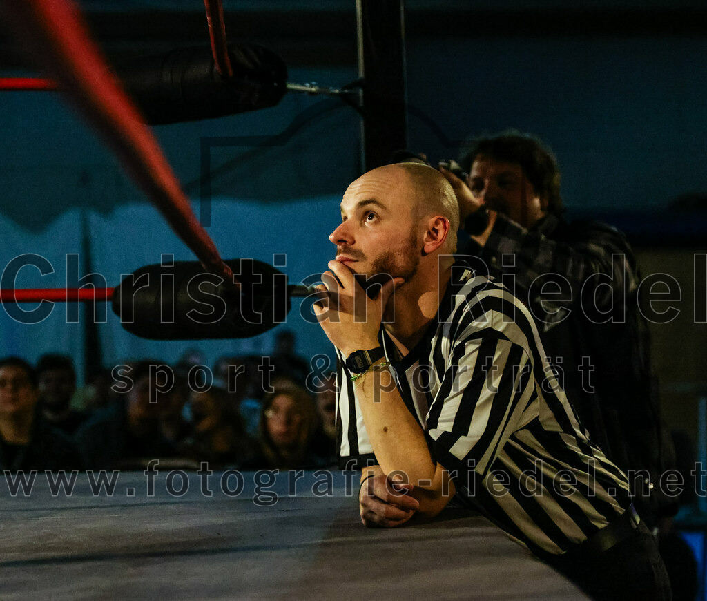 2023-11-11_040_Erding_Wrestlingshow | Erding, Deutschland, 11.11.2023:
Wrestling, Saison 2023, EWS Wrestling ERDING

Foto: Christian Riedel / fotografie-riedel.net