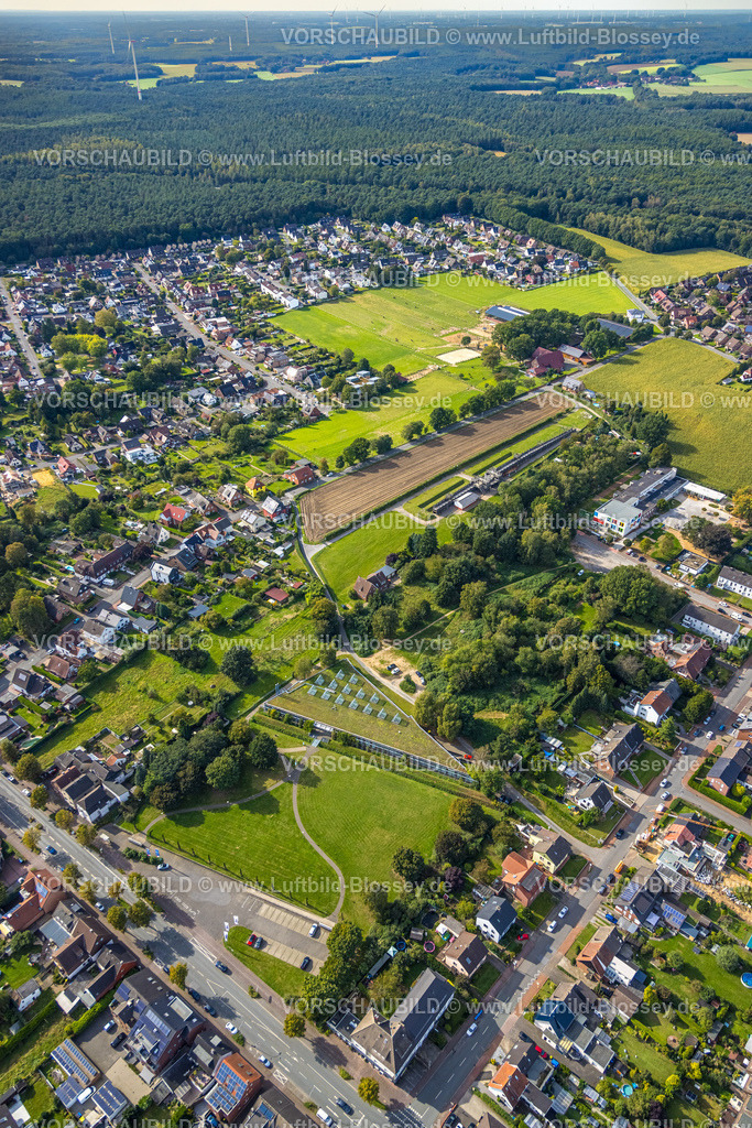 Haltern230905829 | Luftbild, LWL-Römermuseum, Silverbergschule, Haltern-Stadt, Haltern am See, Ruhrgebiet Münsterland, Nordrhein-Westfalen, Deutschland