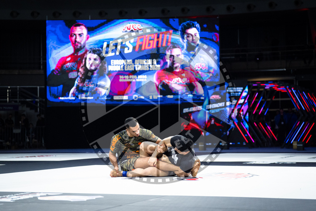 20260215PBB9401 | Fighters compete during the ADCC European Trials competition day 2 in Belgrade, Serbia, on February 15, 2026.