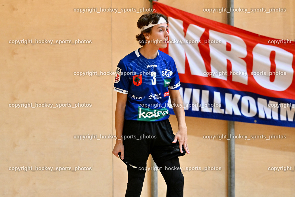 SC Ferlach vs. UHC Hollabrunn | #3 Buchbauer Markus SC Ferlach, SC Ferlach vs. UHC Hollabrunn, SC Ferlach vs. UHC Hollabrunn am 20.09.2025 in Ferlach (Ballspielhalle Ferlach), Austria, (Photo by Bernd Stefan)