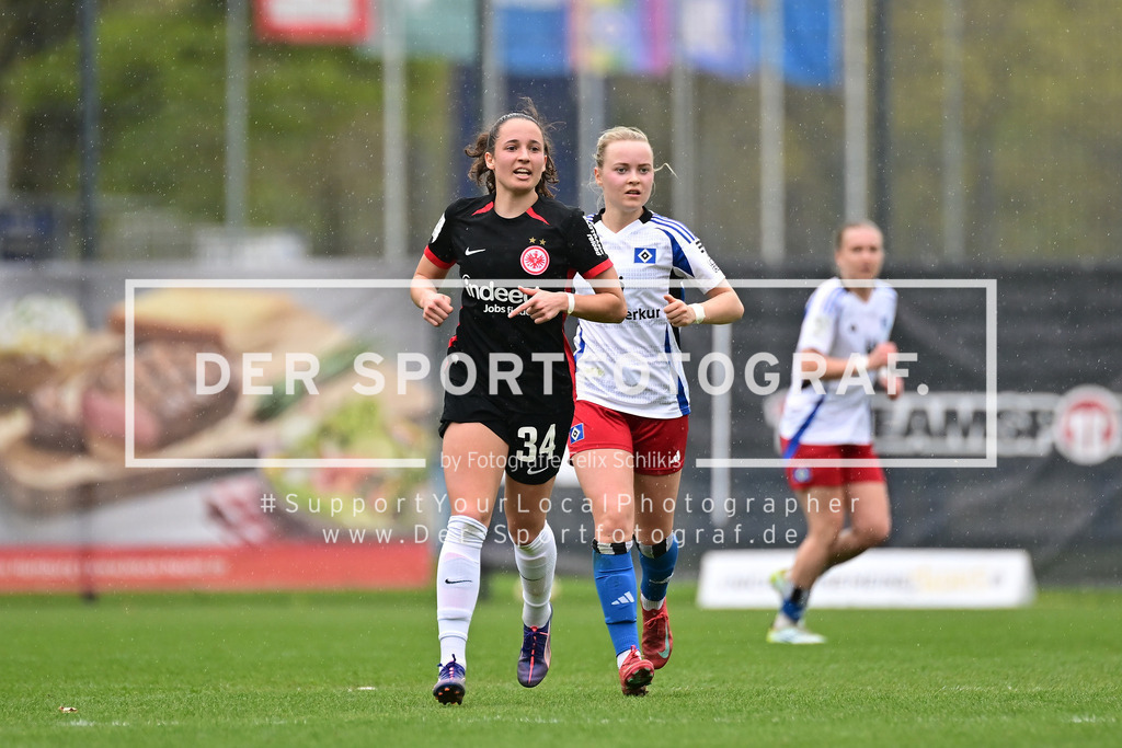 Fußball I Frauen I Saison 2024-2025 I 2. Bundesliga I 21. Spieltag I Hamburger SV - Eintracht Frankfurt II I 62610 | Der Sportfotograf. - Realisiert mit Pictrs.com