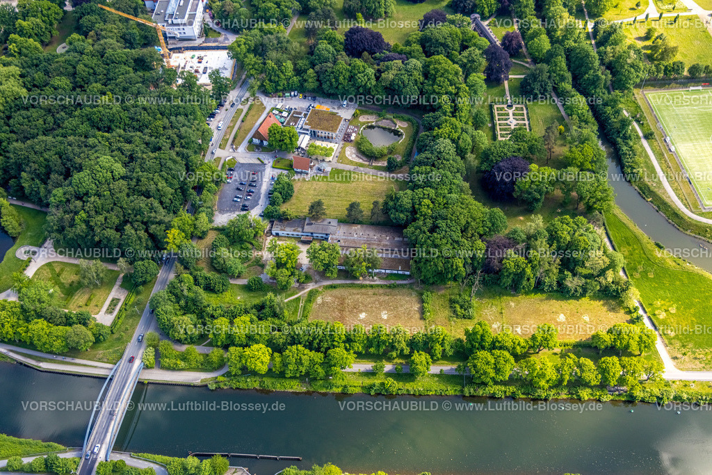 Hamm220504884 | Luftbild, Altes Fährhaus Hamm und Riversidde Stage Park, Uentrop, Hamm, Ruhrgebiet, Nordrhein-Westfalen, Deutschland