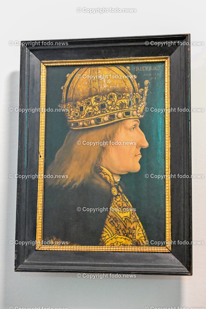 Schlossmuseum Linz_ 18.01.2024-13 | 18.01.2024, Schlossmuseum Linz, AUT, Schlossmuseum, im Bild Kaiser Friedrich III