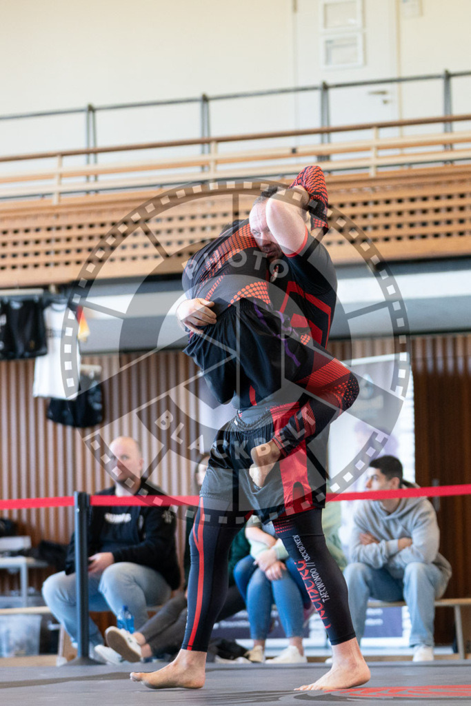 20250329PBB4456 | Fighters compete during the International Luta Livre (ILLCS) Germany IX Spring 2025 Competition spring on March 29, 2025 in Hannover, Germany.© Chiara Dazi