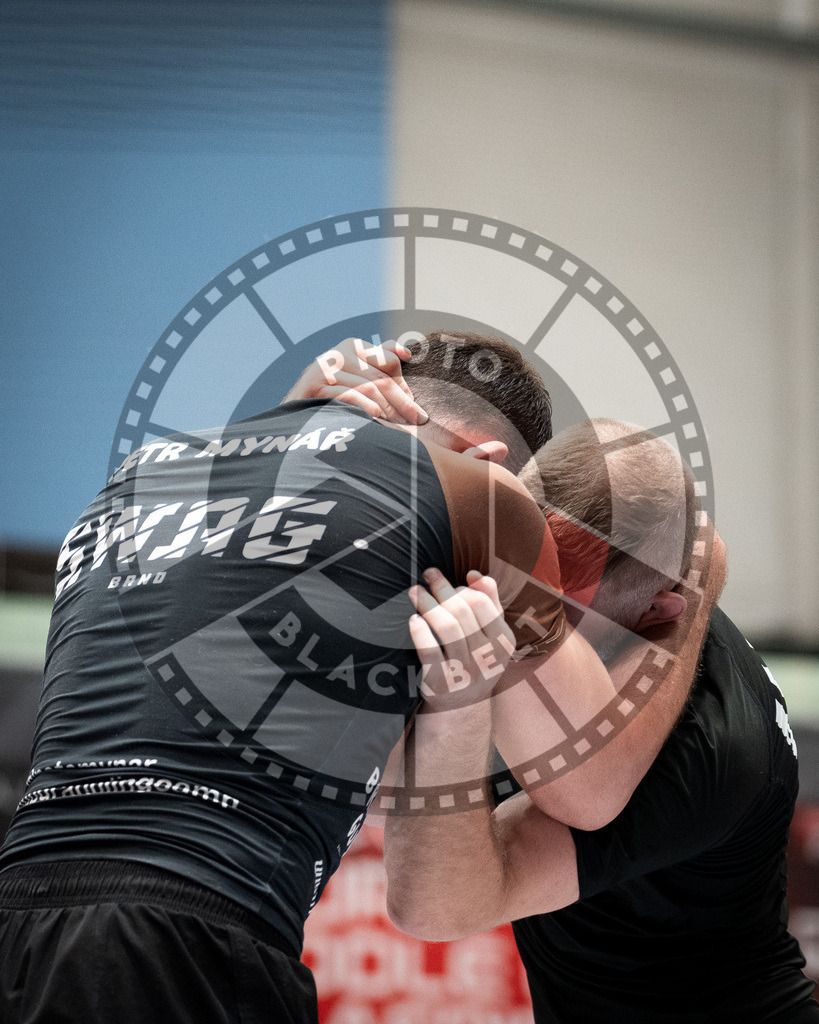 20250906PBB0284 | Fighters compete during the ADCC European Trials  competition in Warsaw, Poland, on September 6, 2025.