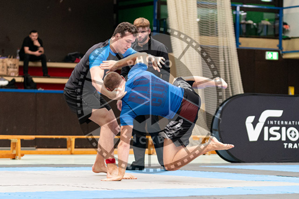 20230826PBB54191 | Fighters compete during the AJP INTLPRO BJJ and grappling competition in Hamburg, Germany, on August 26 2023.