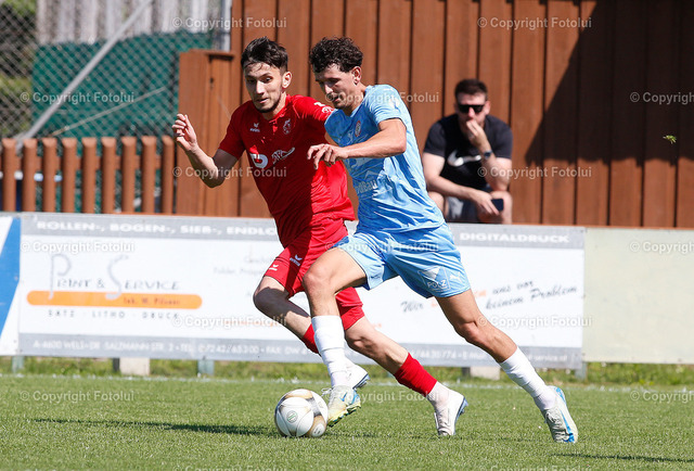 A_LUI_19072025_08 | SPORT,FUSSBALL ,TESTSPIEL ASKOE OEDT-UNION RAIFFEISEN MONDSEE 19.07.2025 IM BILD:BELMIN CIRKIC (OEDT) UND MORITZ SCHIMPL (MONDSEE) FOTO:FOTOLUI