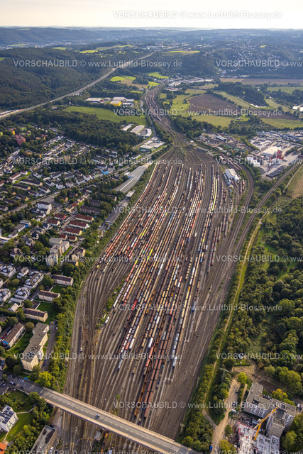 Hagen230903706 | Luftbild, Rangierbahnhof, Vorhalle, Hagen, Ruhrgebiet, Nordrhein-Westfalen, Deutschland