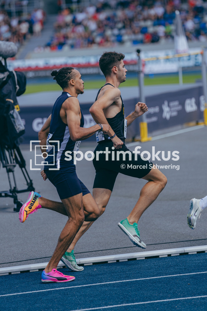 Deutsche Meisterschaften der Frauen und Männer 2026 | Jonas Storch, LG Stadtwerke München, 800-Meter-Lauf, Halbfinale, Deutsche Meisterschaften der Frauen und Männer 2026, Lohrheidestadion Bochum-Wattenscheid, 25.07.2026. Foto: Marcel Schwering / sportimfokus - Realisiert mit Pictrs.com