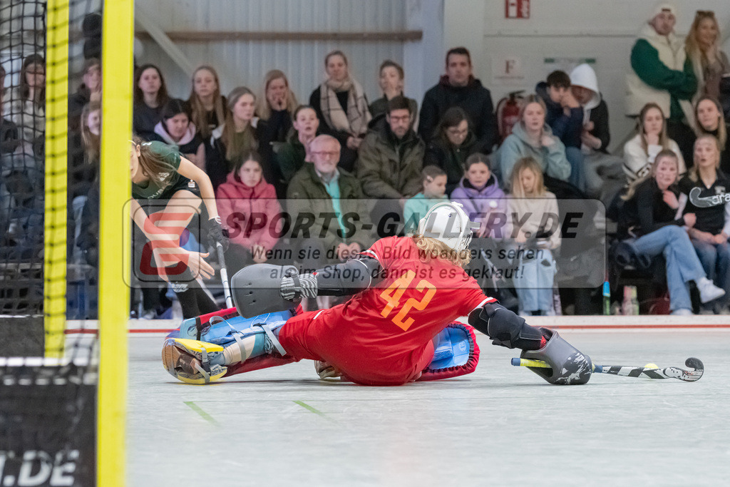 HK_20230225_104444 | Deutsche Meisterschaft WU16 Eintr. Braunschweig - 1. Hanauer THC am 25.2.2023 DSC 99, Düsseldorf ,
