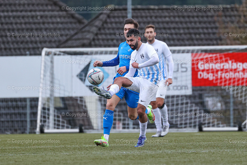 BQ3I4094 | 19.02.2023; Testspiel; Kunstrasenplatz Frohnhausen; SSV Oranien Frohnhausen : TSV Bicken