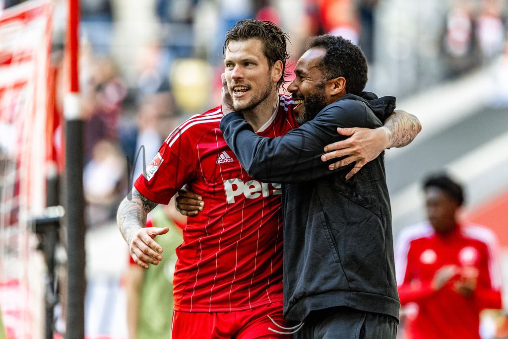 Fortuna Düsseldorf vs. Karlsruher SC | Düsseldorf, 30.04.2023: 2. Bundesliga, 30. Spieltag, Fortuna Düsseldorf gegen Karlsruher SC in der Merkur Arena in Düsseldorf. Foto: sportfotografie.ms | Markus Paletta - Realisiert mit Pictrs.com