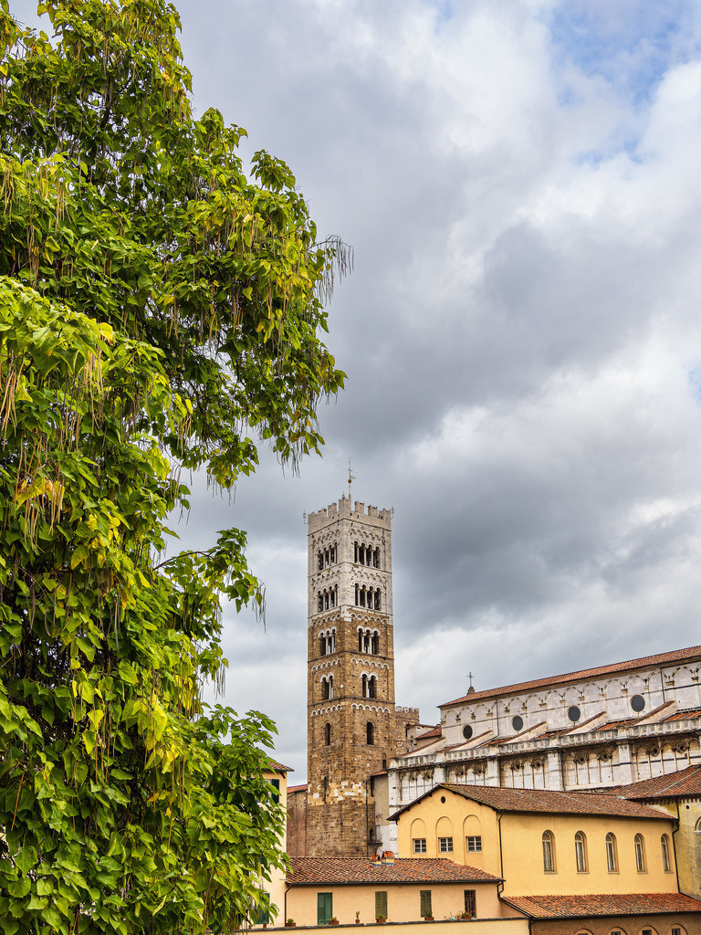 Blick über die Altstadt von Lucca in Italien | Blick über die Altstadt von Lucca in Italien.