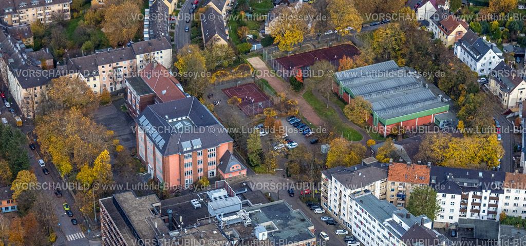 Hagen251101350-2 | Luftbild, Sekundarschule Altenhagen Schule, DJK Schwarz-Gelb Hagen 1920 - UniHoc Sportanlage, Altenhagen, Hagen, Ruhrgebiet, Nordrhein-Westfalen, Deutschland
