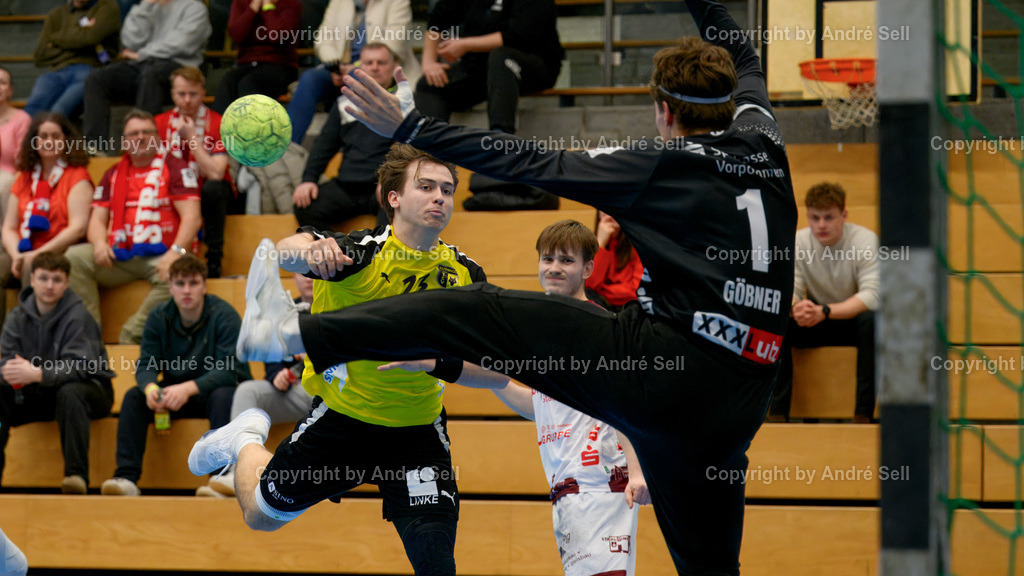 TSV Altenholz vs Stralsunder HV | / Handball 3. Liga Nord-Ost Männer 2025/2026 / TSV Altenholz vs Stralsunder HV / Edgar-Meschkat-Halle / Altenholz / 01.03.26 - Realisiert mit Pictrs.com