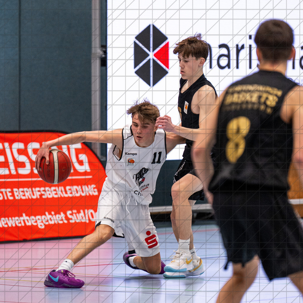 JBBL 24/25 | 26.01.2025 | Charisma Young Bulls vs. Gartenzaun24 Baskets Paderborn | JBBL 24/25 | 26.01.2025 | Charisma Young Bulls vs. Gartenzaun24 Baskets Paderborn - - - - - CREDIT, www.bullenfotos.de, Martin König, Hörner Weg 40, D-49078 Osnabrück, +4917663732967, Nutzung und Weitergabe nur zu den vereinbarten Zwecken. Presseanfragen an Urheber. Alle Rechte beim Urheber. - - - - - - Realisiert mit Pictrs.com