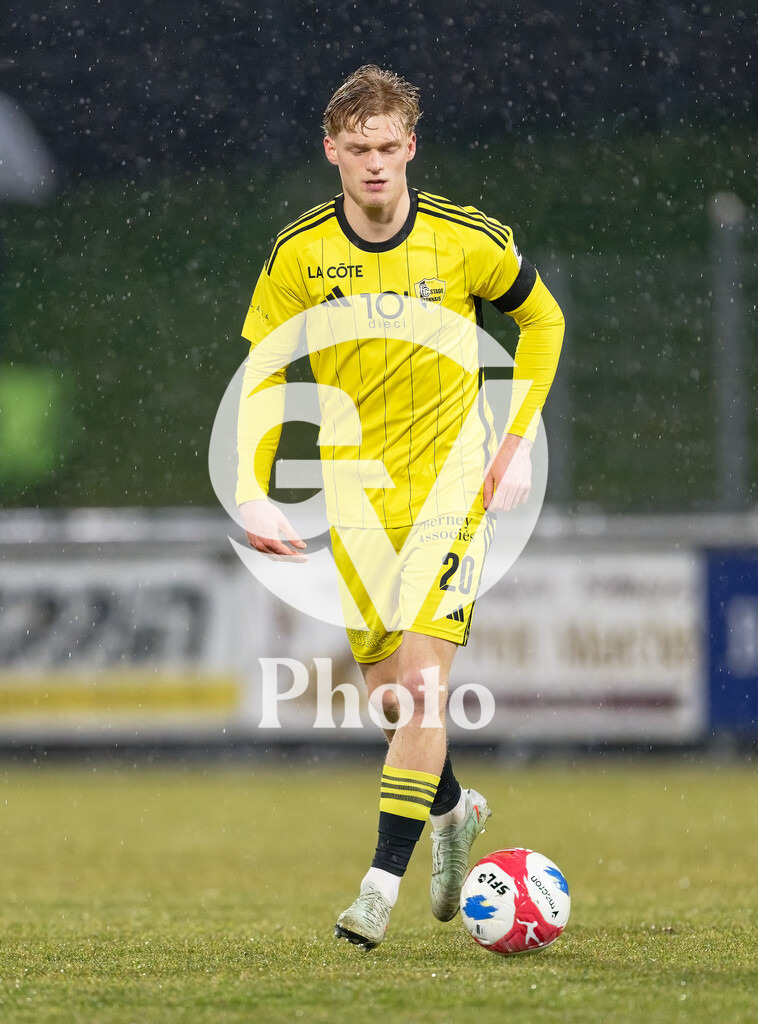 dieci Challenge League - FC Stade Nyonnais v Etoile Carouge FC |  during the dieci Challenge League match between FC Stade Nyonnais and Etoile Carouge FC at Centre sportif de Colovray in Nyon, Switzerland