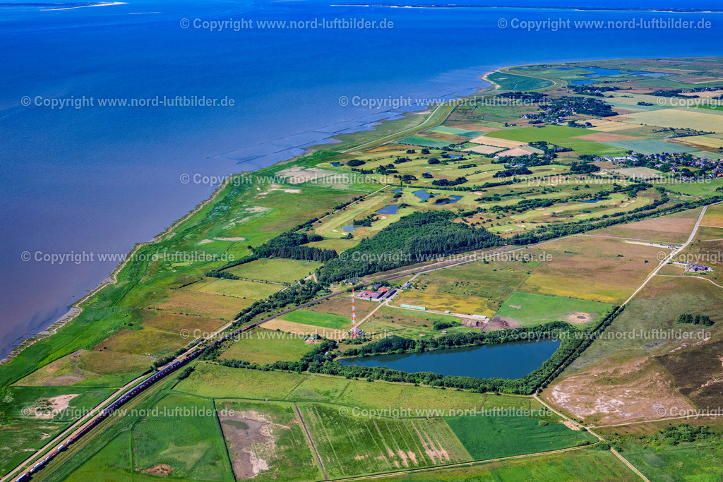 Sylt_Morsum_Nösse_Kuhle_Fernmeldeturm_ELS_3561210625 | SYLT 13.06.2025 Insel Sylt in der Nordsee in Morsum-Kliff im Bundesland Schleswig-Holstein. // Center on the seacoast of North Sea on Sylt Island in Morsum.clif in the state Schleswig-Holstein. Foto: Martin Elsen