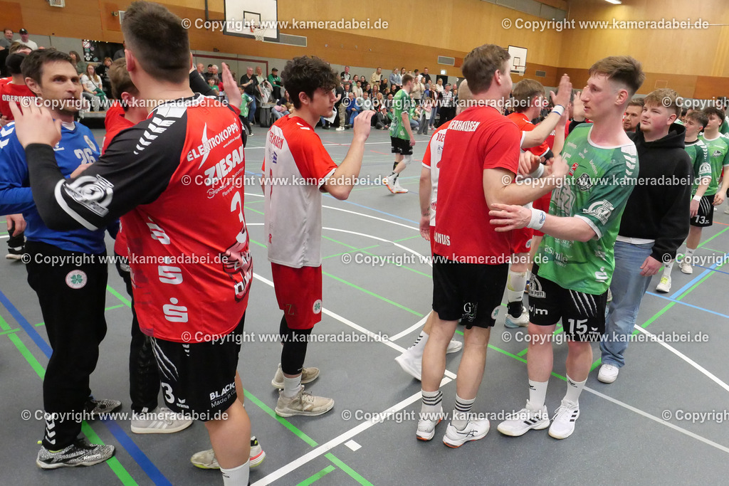Handball : Verbandsliga Herren: TB Oberhausen - RW Oberhausen  am 12.04.2026 in Oberhausen. | Handball : Verbandsliga Herren: TB Oberhausen - RW Oberhausen  am 12.04.2026 in Oberhausen. - Realisiert mit Pictrs.com