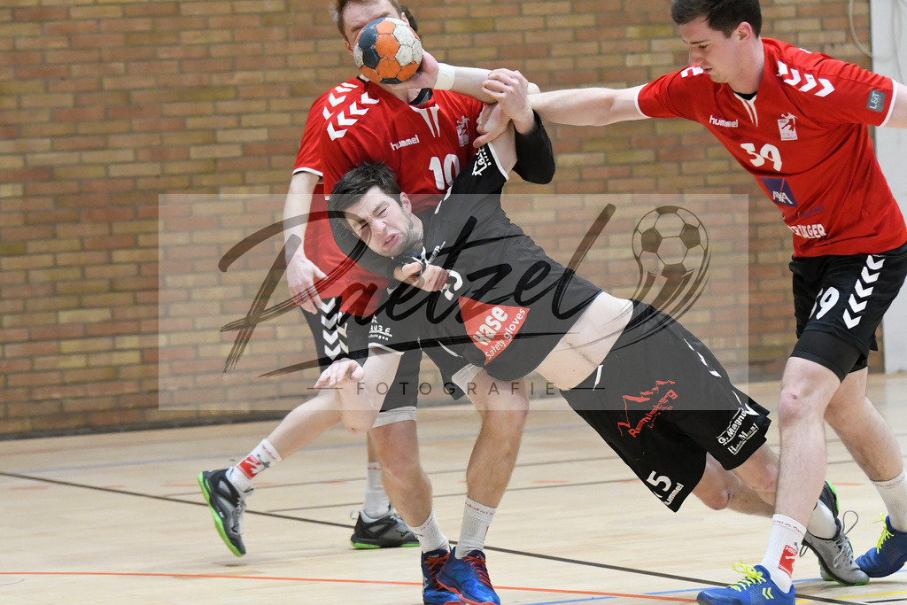 20200125_HSGHGJ_0009 | Handball, Herren:   beim Spiel der Landesliga zwischen HSG Osnabrück vs. HG Jever/Schortens am 25.01.2020 in der OSC-Halle in Osnabrück, Deutschland.(Foto von Nico Paetzel) - Realisiert mit Pictrs.com