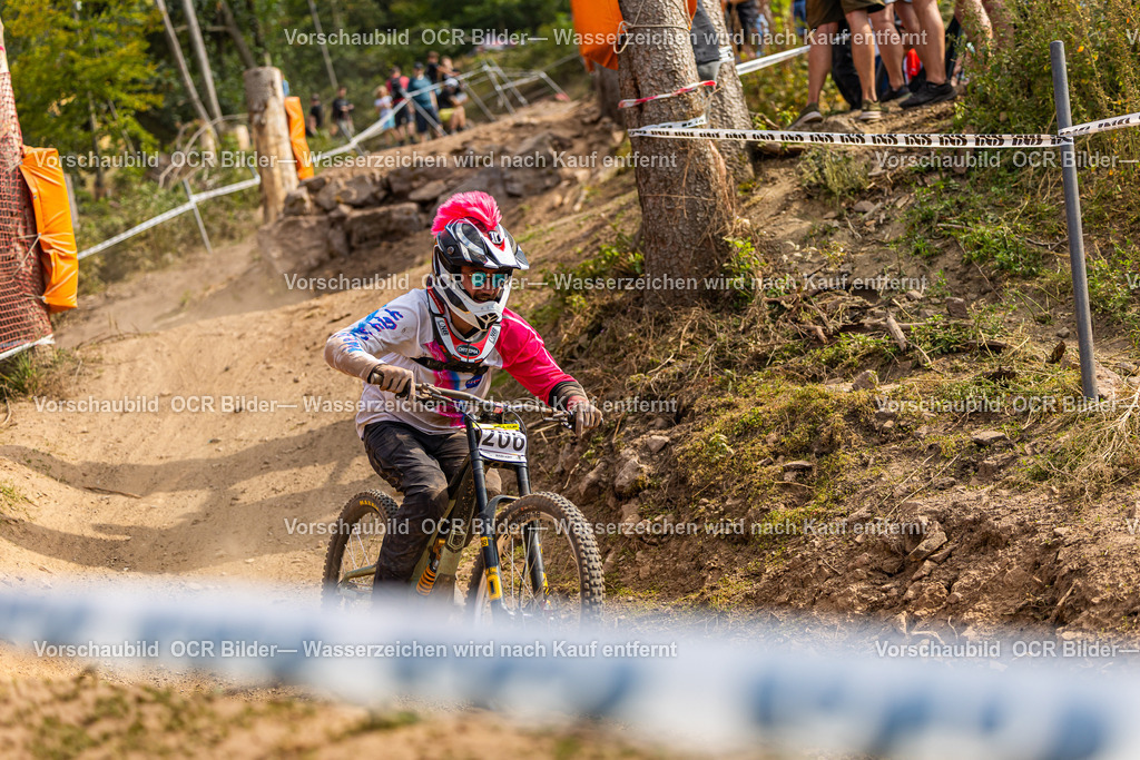 DM Downhill Ilmenau 2025 R1--8069 | OCR Bilder Fotograf Eisenach Michael Schröder