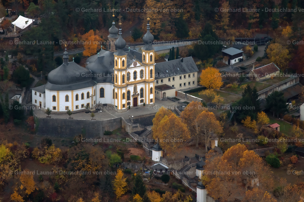 3808564 | Wallfahrtskirche Käppele, monumentale Kirche aus dem 18.Jahrhundert, Würzburg