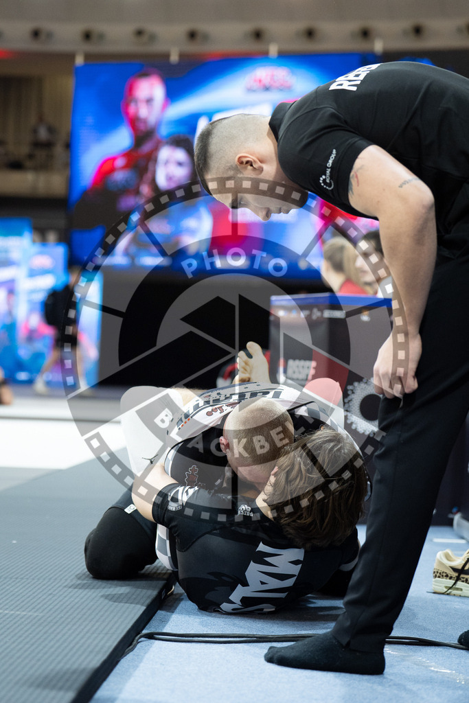 20260214PBB0794 | Fighters compete during the ADCC European Trials  competition day 1 in Belgrade, Serbia, on February 14, 2026.