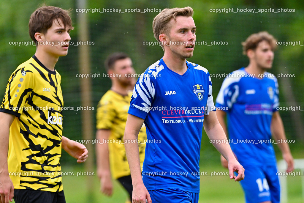SV Wernberg vs. FC Faakersee | #7 Felix Michael Bachlechner FC Faakersee, #8 Christian Ulbing SV Wernberg, SV Wernberg vs. FC Faakersee, SV Wernberg vs. FC Faakersee am 01.06.2024 in Wernberg (Sportplatz Wernberg), Austria, (Photo by Bernd Stefan)