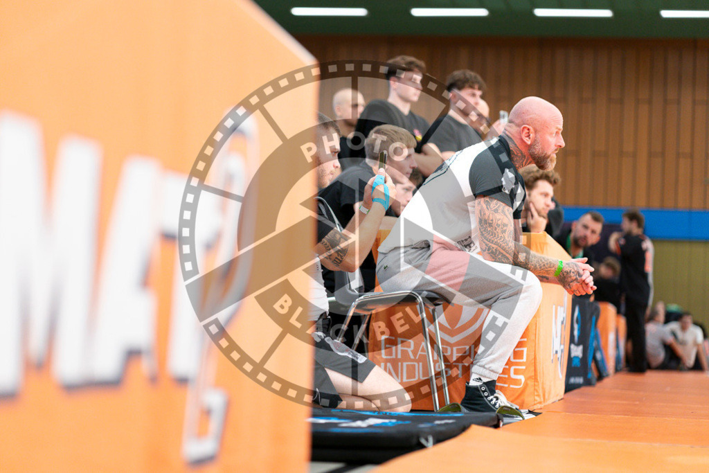 20240915PBB4285 | Athletes compete during the Grappling Industries’ grappling and Brazilian jiu-jitsu competition in Berlin, on September 15, 2024.