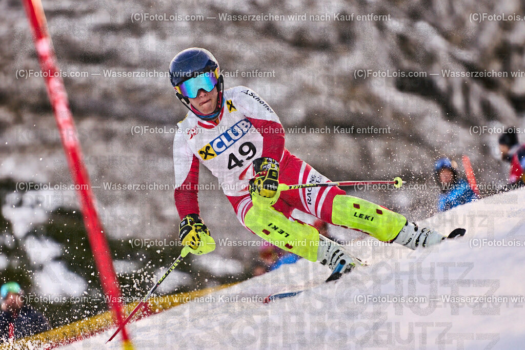 ALP2450_NWC-OAC-Slalom-I DG-II_Lang Paul | (C)FotoLois.com, Alois Spandl, NWC+OAC-Schüler-Slalom 1 auf dem Hochkar, Sa 7. Jänner 2023.
