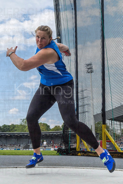 Deutsche Leichtathletik-Meisterschaften; Bochum-Wattenscheid, 25.07.2026 | Julia Ritter (TV Wattenscheid 01); Deutsche Leichtathletik-Meisterschaften am 25.07.2026 im Lorheide-Stadion, Bochum-Wattenscheid (Nordrhein-Westfalen).