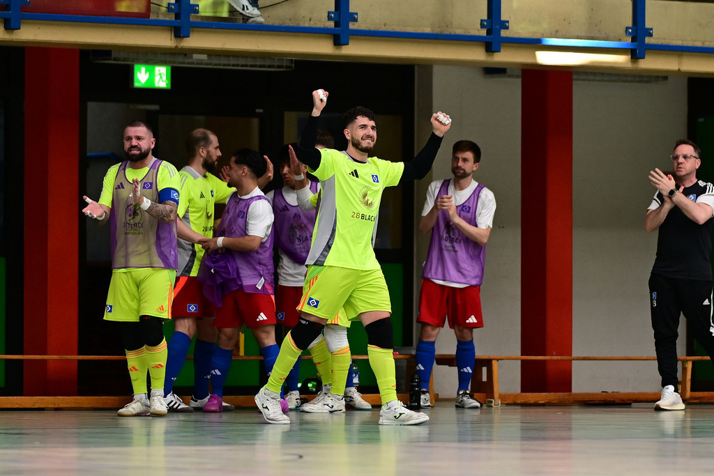 Futsal I Herren I Saison 2024-2025 I Bundesliga I Playoff I Halbfinale I Hamburger SV - TSV Weilimdorf | Der Sportfotograf. - Realisiert mit Pictrs.com