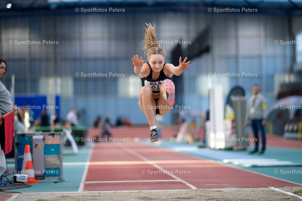 250208_xkaix_DM Mehrkampf_53 | 08.02.2025, xkaix, Leichtathletik 20. Deutsche Meisterschaften, Mehrkampf Halle v.l. Line Gretzler (USC Mainz) - Realisiert mit Pictrs.com