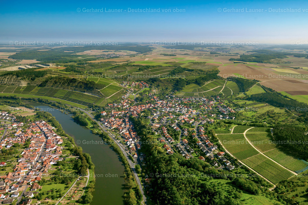 2785445 | Weinbergslandschaft an der Mainschleife bei Escherndorf und Nordheim