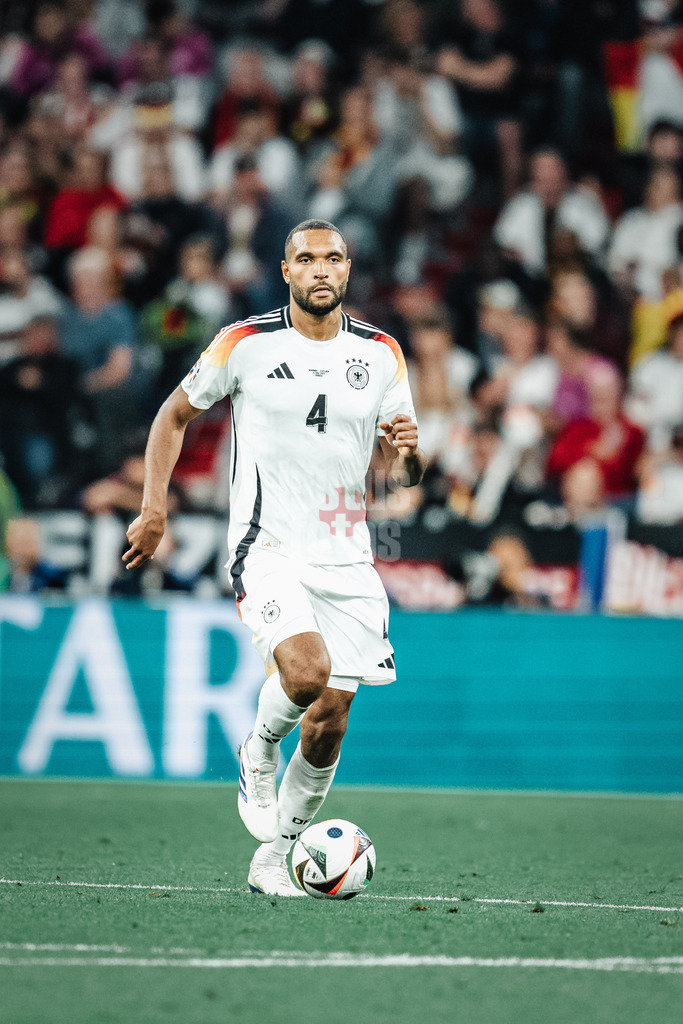 Fußball | Herren | UEFA-Fußball-Europameisterschaft 2024 | MD1 | Gruppe A | Deutschland vs. Schottland | 14.06.2024 | Jonathan Tah (#4, Deutschland)