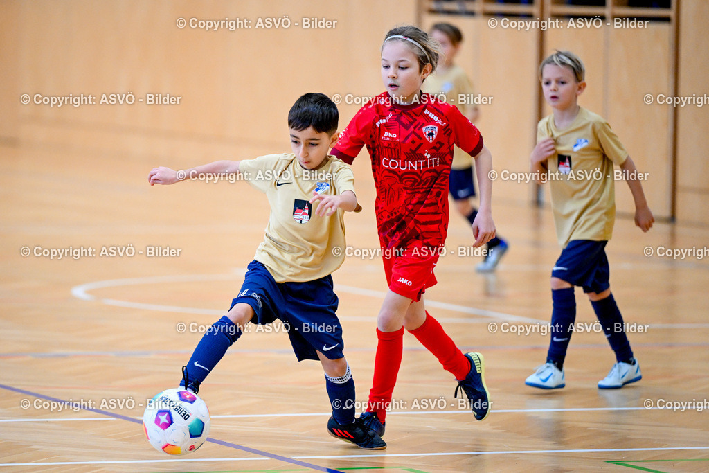 ASVÖ_ Fussballturnier SV Gallneukirchen_ 09.02.2025-74 | 09.02.2025, Gallneukirchen, AUT, ASVÖ, Fussball Nachwuchs Hallenturnier 2025, SV Gallneukirchen im Bild Teilnehmer U 9©Harald Dostal / fodo.media - Realisiert mit Pictrs.com