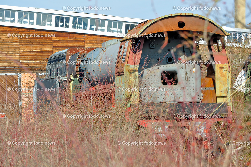 Deutschland_ Baden-Wuerttemberg_ Heilbronn_ 21.02.2025-23 | 21.02.2025, Deutschland, GER, Baden-Wuerttemberg, Heilbronn im Bild Themenbild, Stadtansichten, Ehemaliges Sueddeutsches Eisenbahnmuseum, Museum, Zug, Eisenbahn, Lost Place, aufgelassen, verwildert, Waggon