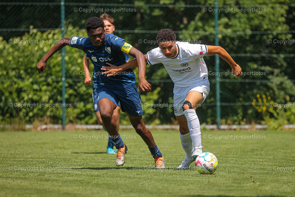 BQ3I5806 | 17.06.2023; Testspiel; Rasenplatz Offdilln; VfL Bochum U17 - Eintracht Frankfurt U17; Ergebnis: 3:1 (1:1)