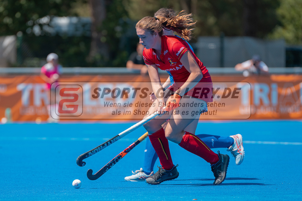 HK_20230708_109827 | Euro Hockey WU18 Belgium - Scotland Championship Girls &amp; Boys am 8.7.2023 CHTC , Krefeld ,
